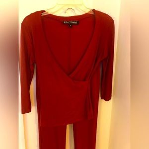 Coordinated Two Piece Pants Set Betsey Johnson